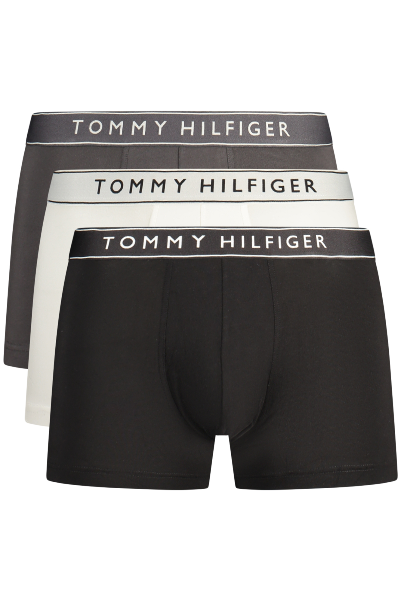 TOMMY HILFIGER MEN'S BOXER SHORTS GREY TOMMY HILFIGER MEN'S BOXER SHORTS GREY