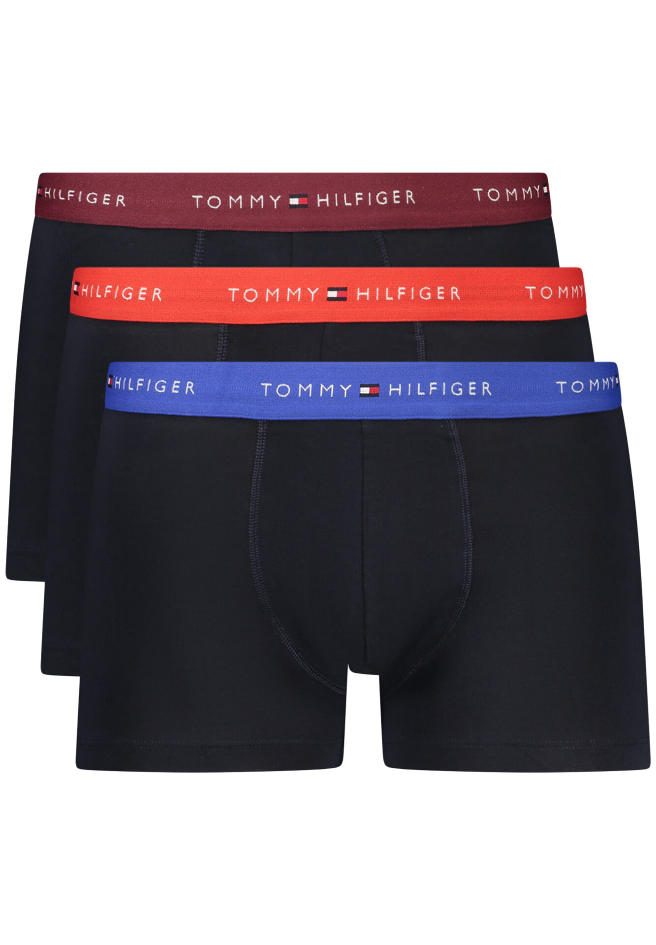 TOMMY HILFIGER MEN'S BLACK BOXER
