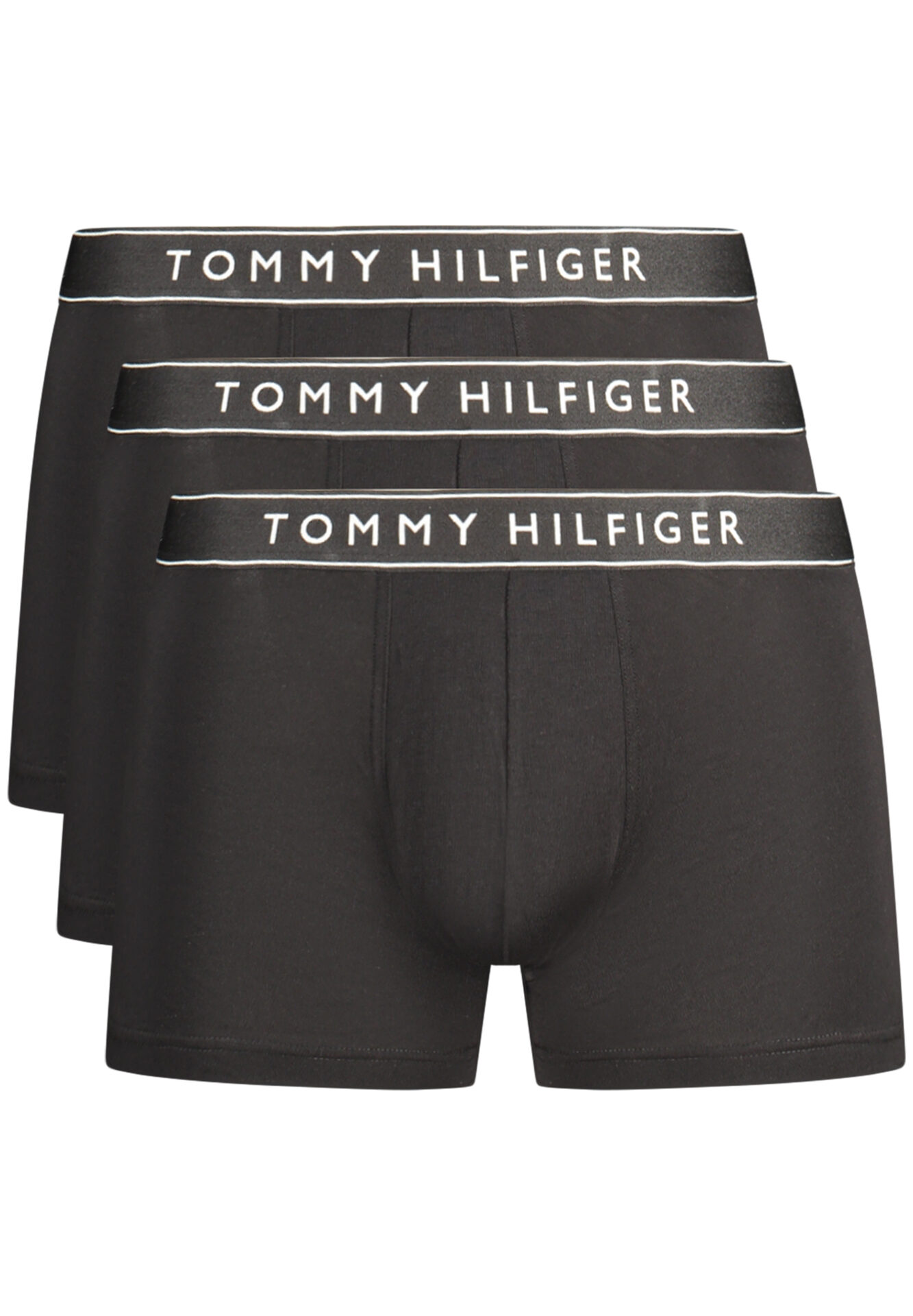 TOMMY HILFIGER MEN'S BLACK BOXER
