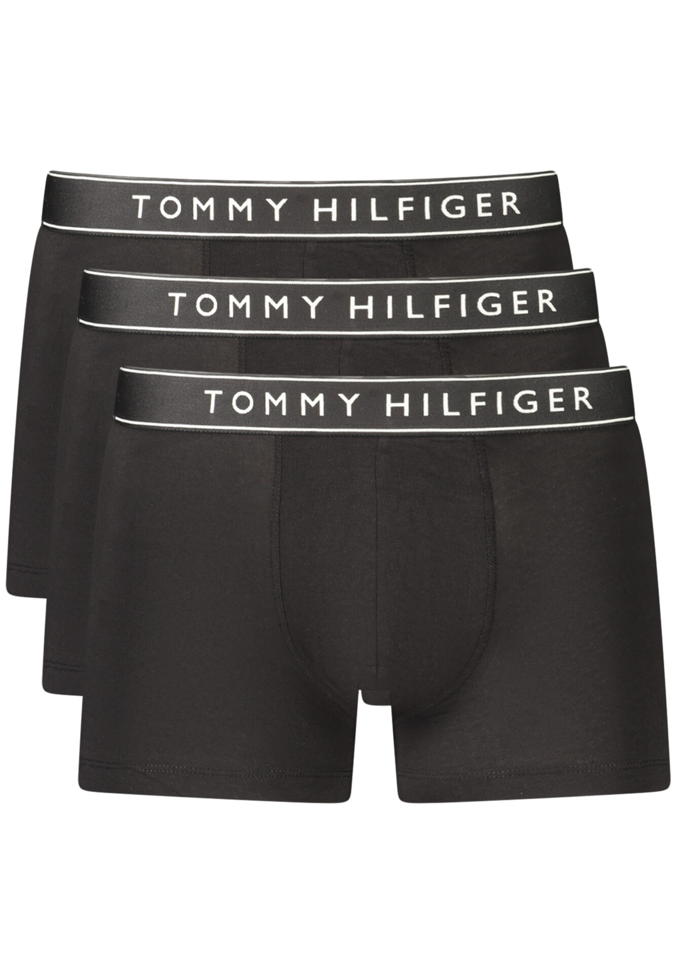 TOMMY HILFIGER MEN'S BLACK BOXER