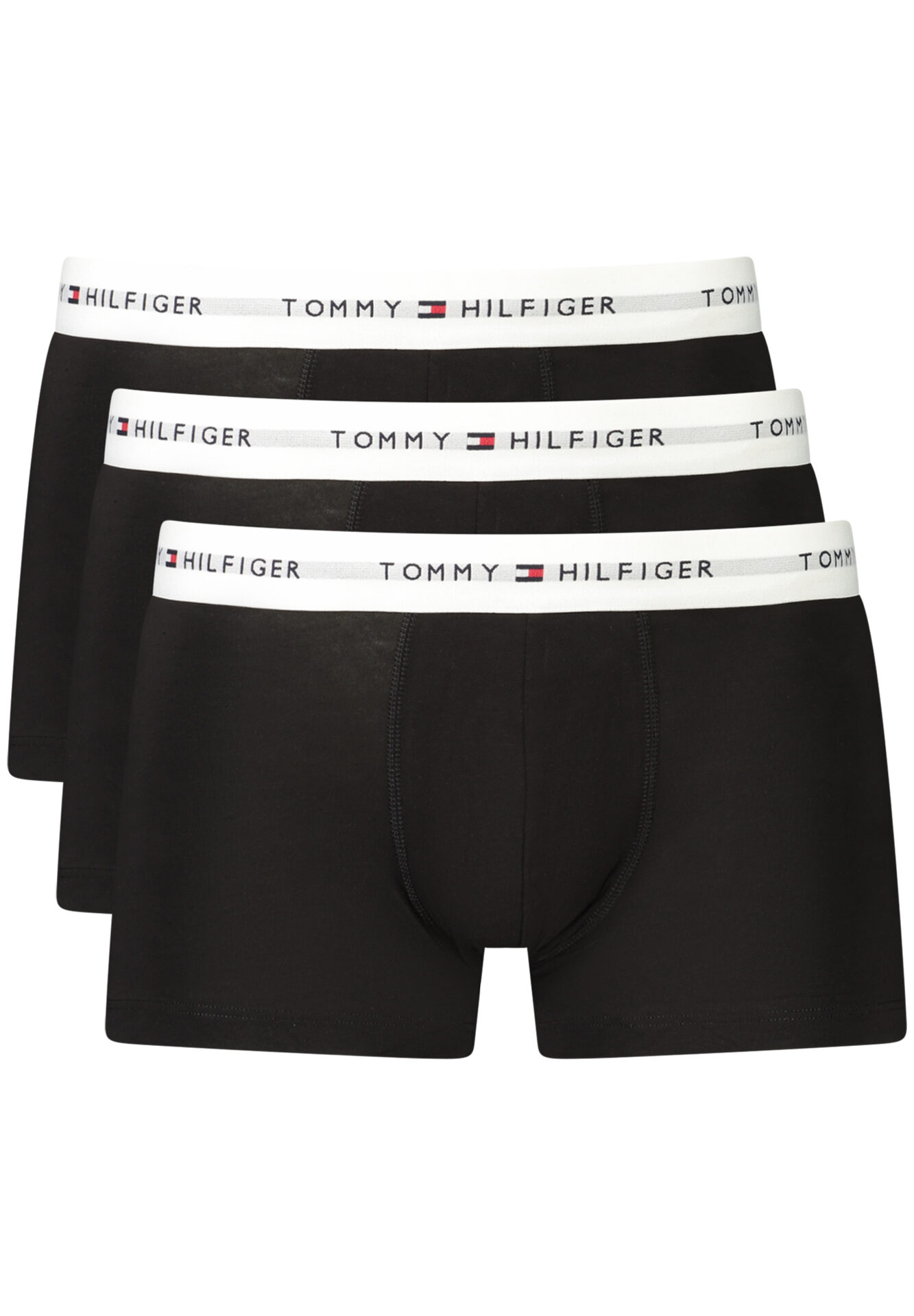 TOMMY HILFIGER MEN'S BLACK BOXER