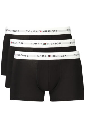TOMMY HILFIGER MEN'S BLACK BOXER
