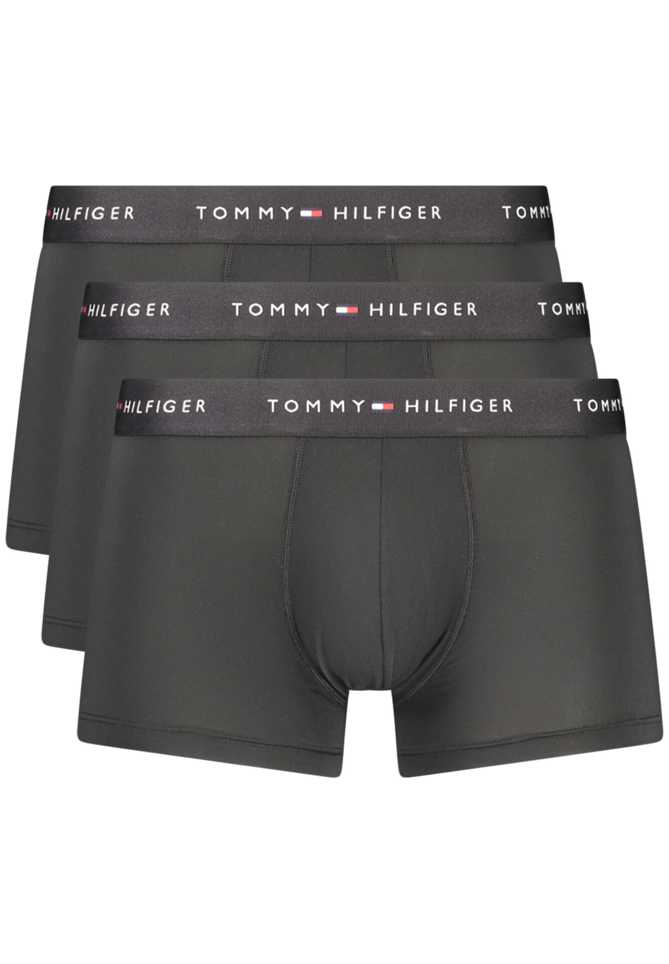 TOMMY HILFIGER MEN'S BLACK BOXER