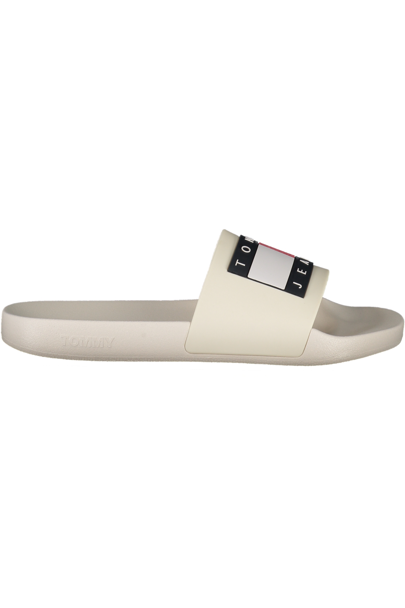 TOMMY HILFIGER smėlio spalvos vyriškos įspiriamos šlepetės TOMMY HILFIGER smėlio spalvos vyriškos įspiriamos šlepetės