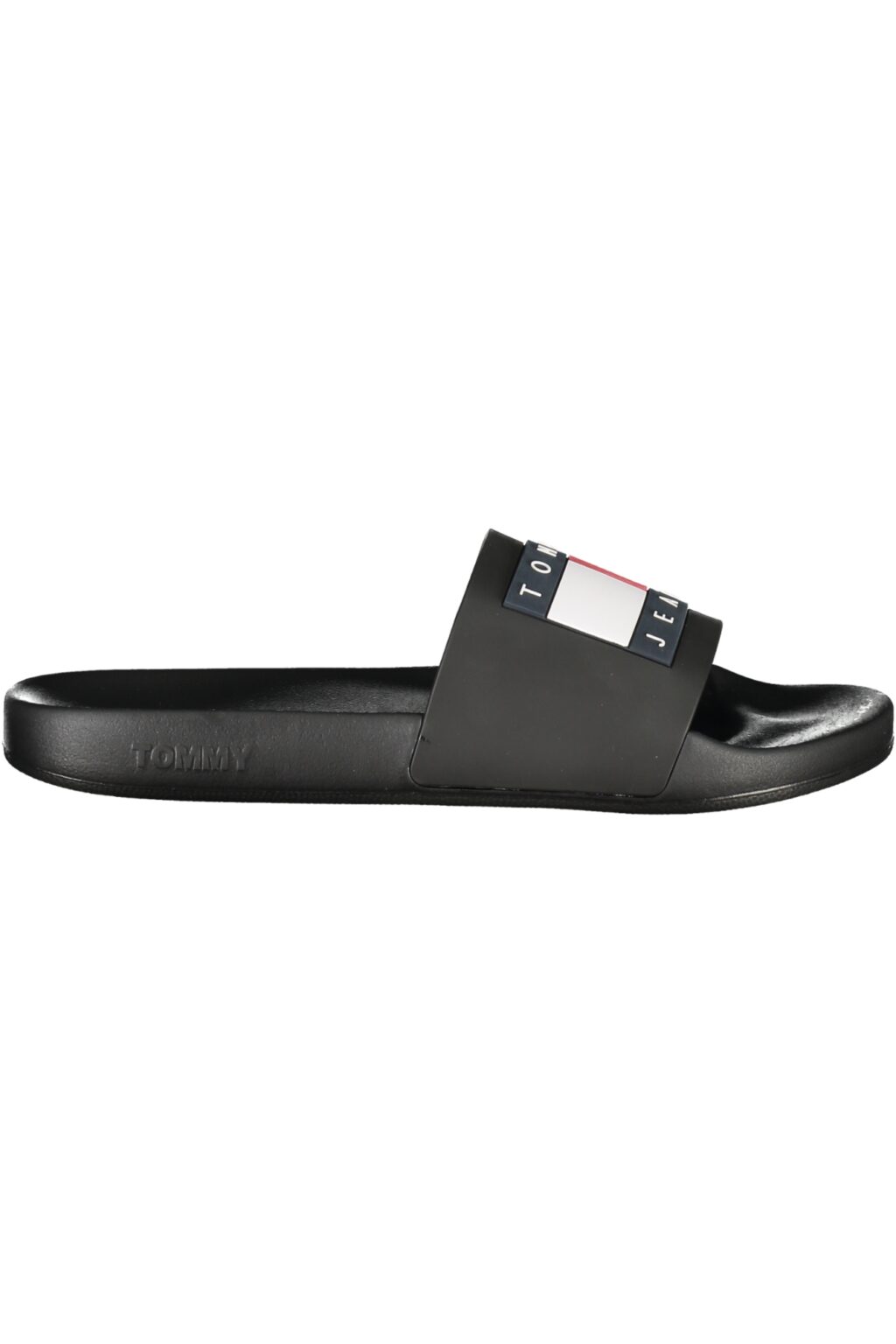 tommyhilfigercalzaturaciabattauomonero_1 TOMMY HILFIGER juodos vyriškos šlepetės