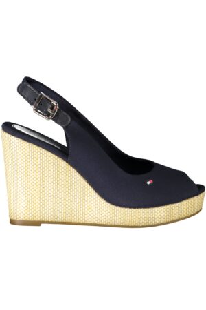 TOMMY HILFIGER mėlyna moteriška sandalų tipo basutė