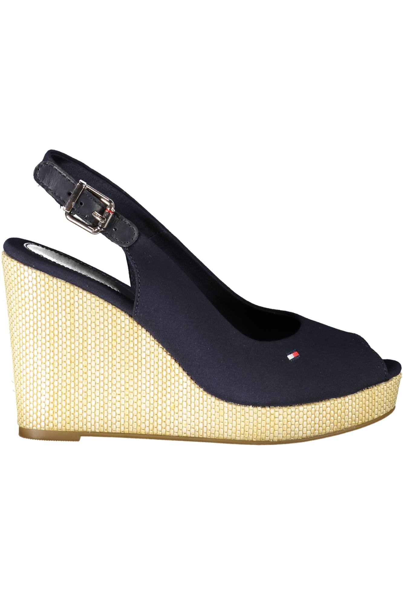 TOMMY HILFIGER mėlyna moteriška sandalų tipo basutė TOMMY HILFIGER mėlyna moteriška sandalų tipo basutė