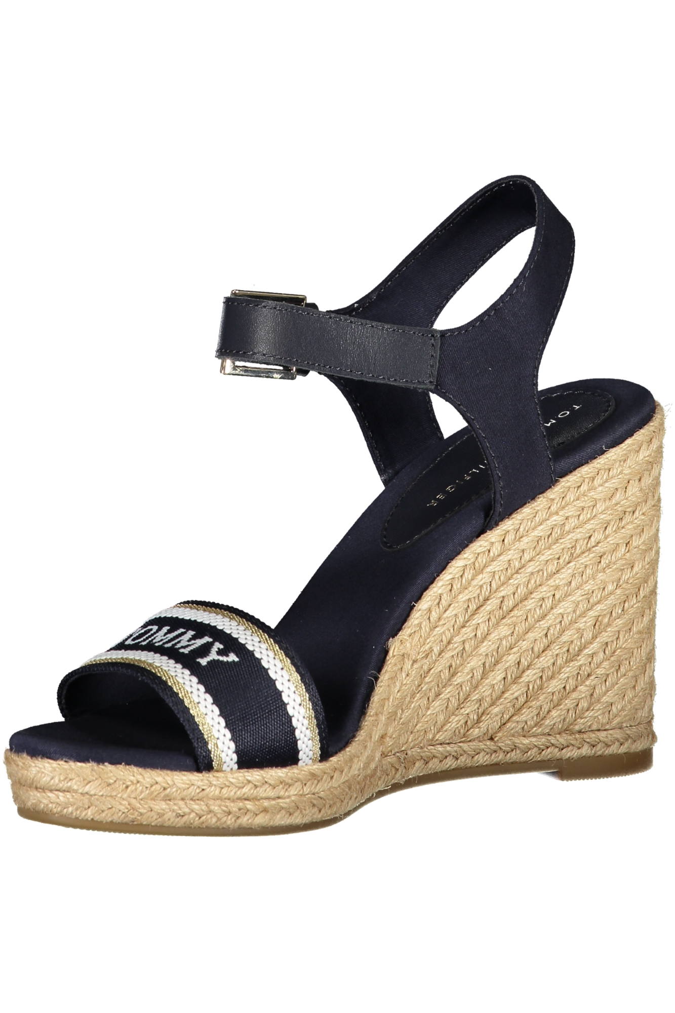 TOMMY HILFIGER mėlynos moteriškos sandalų tipo basutės TOMMY HILFIGER mėlynos moteriškos sandalų tipo basutės - Image 3