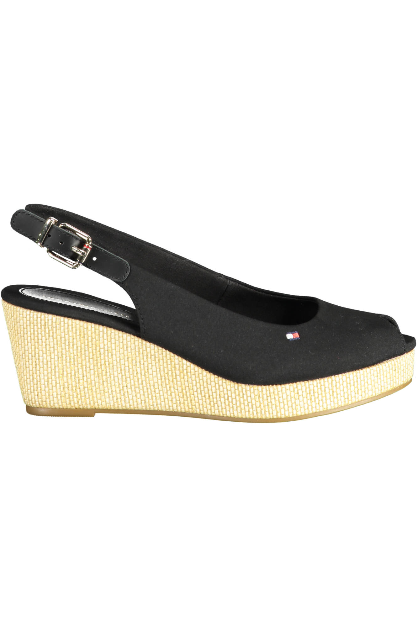 TOMMY HILFIGER juodos moteriškos sandalai TOMMY HILFIGER juodos moteriškos sandalai