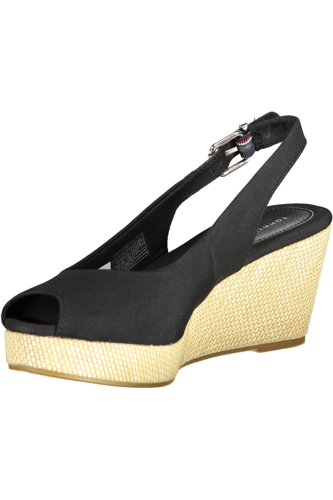 TOMMY HILFIGER juodos moteriškos sandalai TOMMY HILFIGER juodos moteriškos sandalai - Image 3