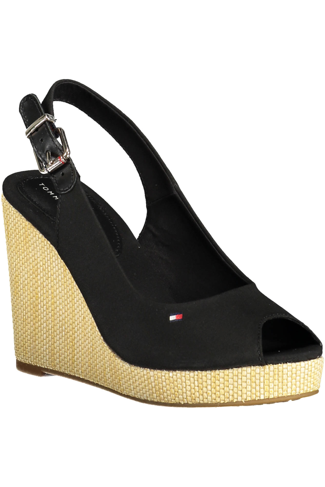 TOMMY HILFIGER WOMEN'S SANDAL FOOTWEAR BLACK TOMMY HILFIGER WOMEN'S SANDAL FOOTWEAR BLACK - Image 3