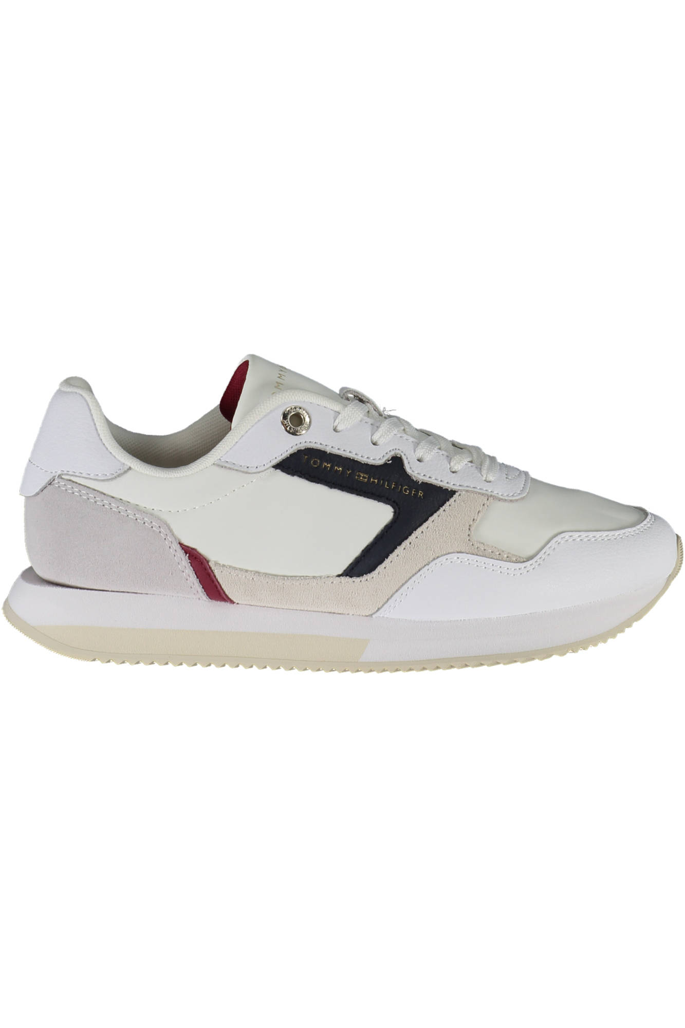TOMMY HILFIGER balti moteriški sportiniai batai TOMMY HILFIGER balti moteriški sportiniai batai