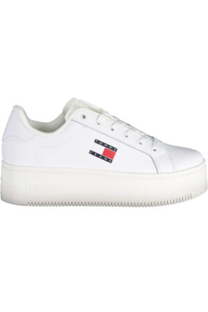 TOMMY HILFIGER WHITE WOMEN'S SPORTS SHOES