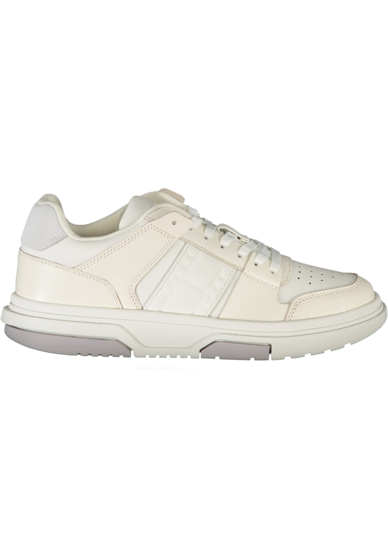 TOMMY HILFIGER WHITE WOMEN'S SPORTS SHOES