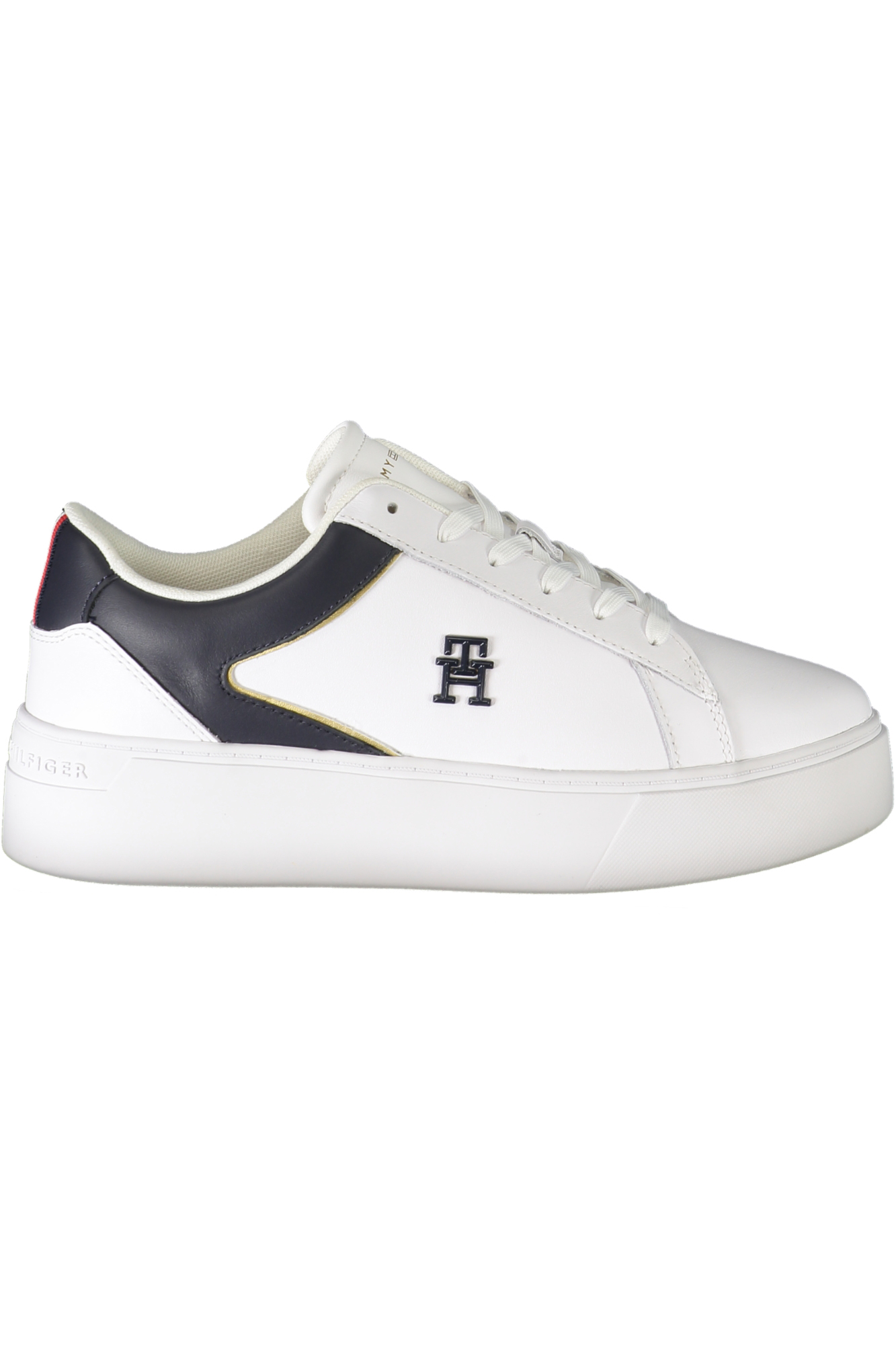 TOMMY HILFIGER balti moteriški sportiniai batai TOMMY HILFIGER balti moteriški sportiniai batai
