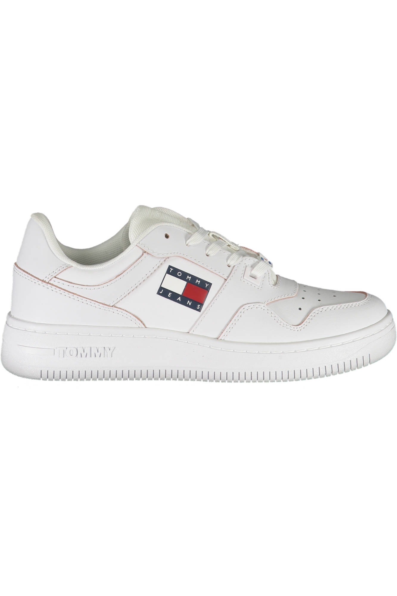 TOMMY HILFIGER BALTI MOTERIŠKI SPORTINIAI BATELIAI TOMMY HILFIGER BALTI MOTERIŠKI SPORTINIAI BATELIAI