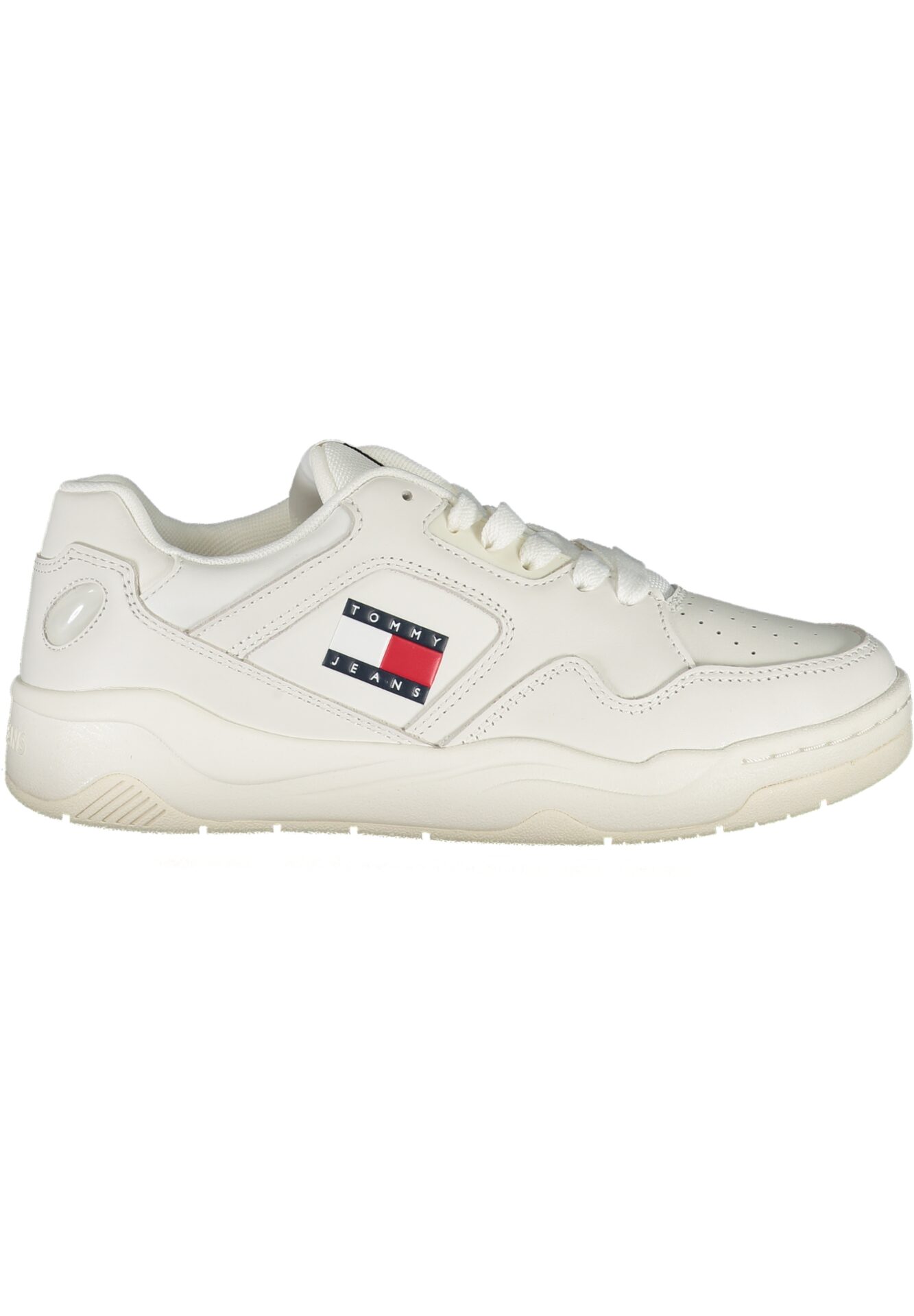TOMMY HILFIGER WHITE WOMEN'S SPORTS SHOES