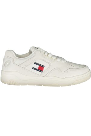 TOMMY HILFIGER WHITE WOMEN'S SPORTS SHOES