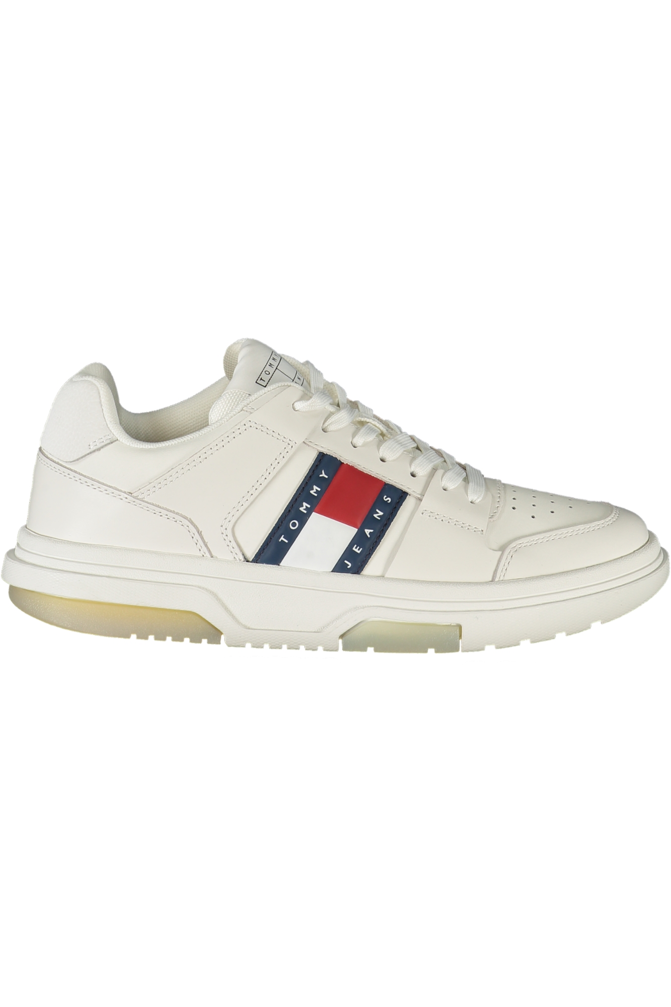 TOMMY HILFIGER balti moteriški sportiniai batai TOMMY HILFIGER balti moteriški sportiniai batai
