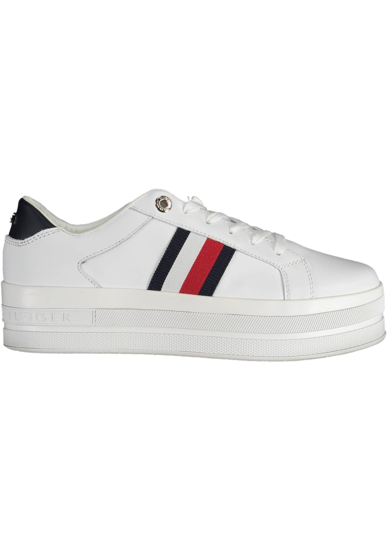 TOMMY HILFIGER WOMEN'S WHITE SPORTS SHOES