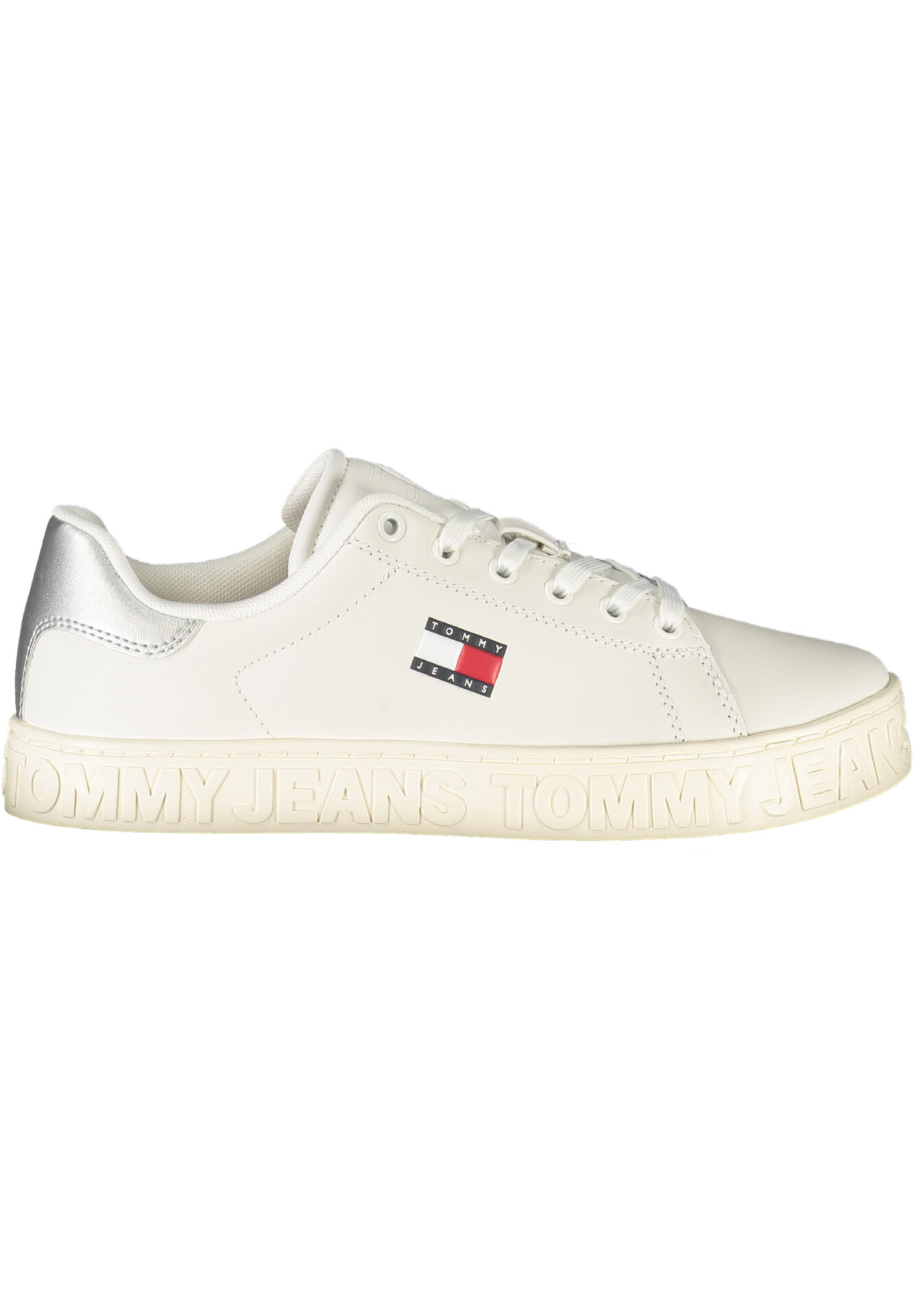TOMMY HILFIGER WOMEN'S WHITE SPORTS SHOES