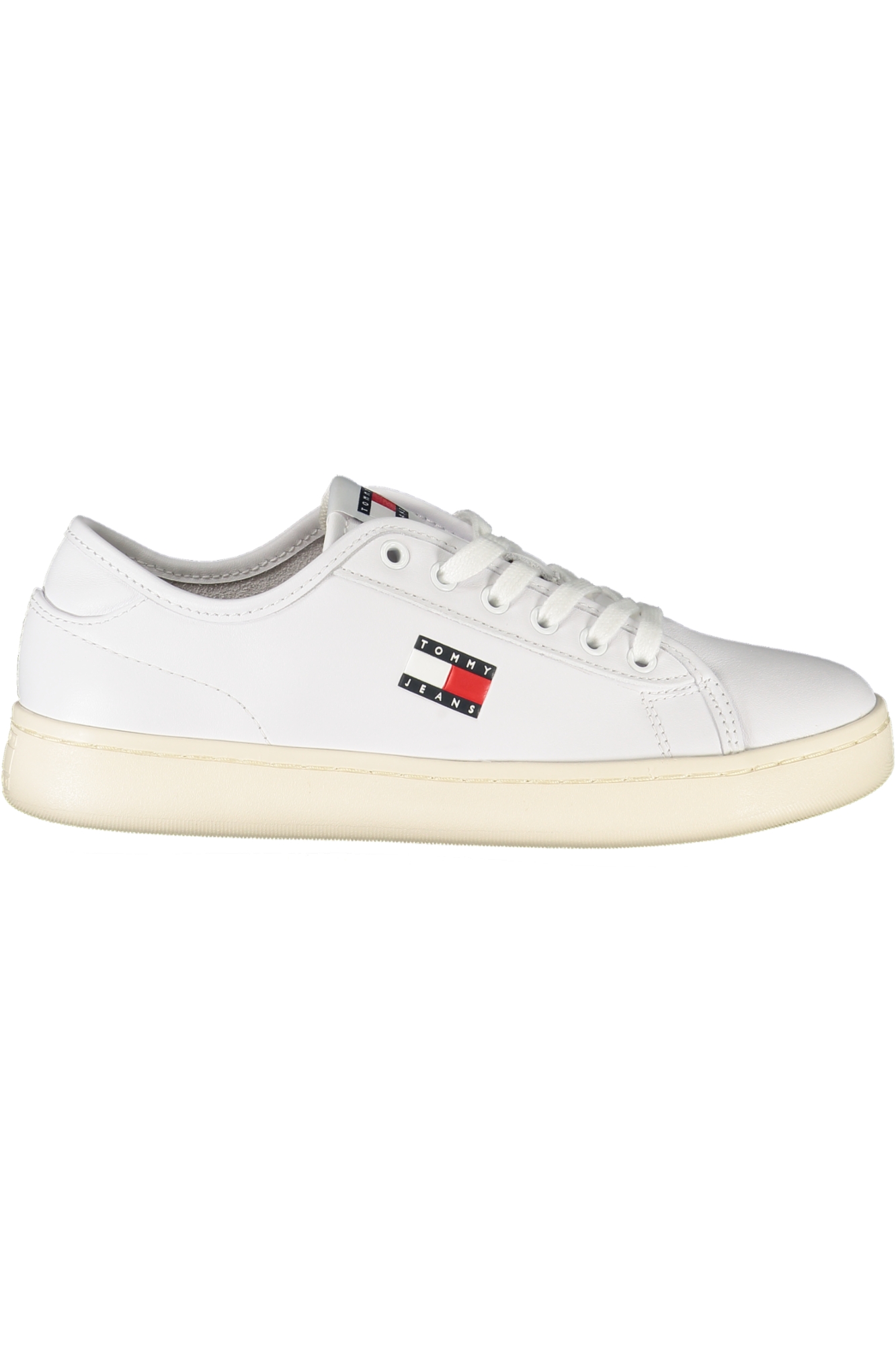 TOMMY HILFIGER WOMEN'S WHITE SPORTS SHOES TOMMY HILFIGER WOMEN'S WHITE SPORTS SHOES