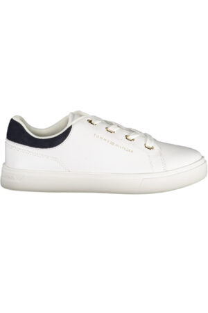 TOMMY HILFIGER WOMEN'S WHITE SPORTS SHOES