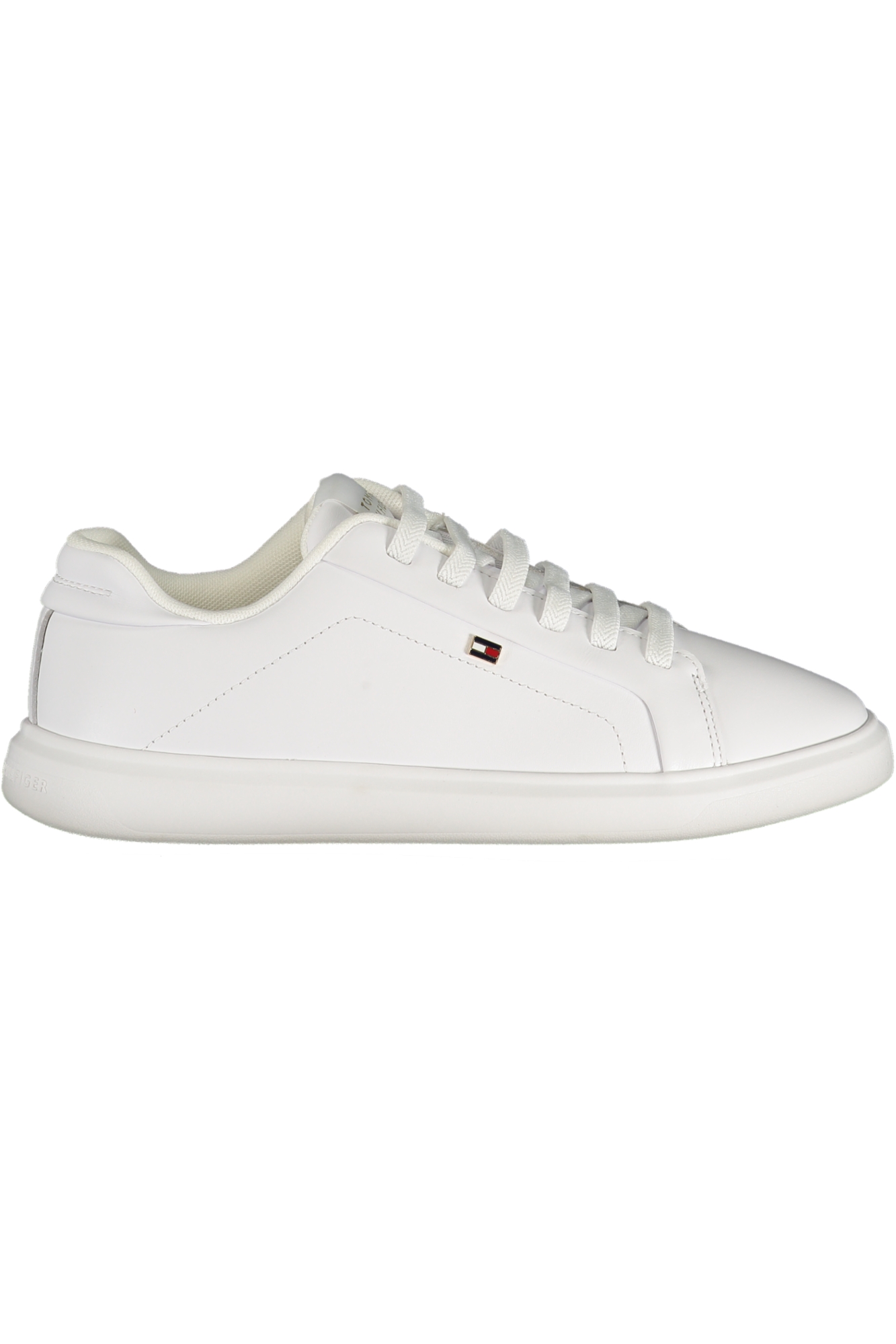 TOMMY HILFIGER WOMEN'S WHITE SPORTS SHOES TOMMY HILFIGER WOMEN'S WHITE SPORTS SHOES