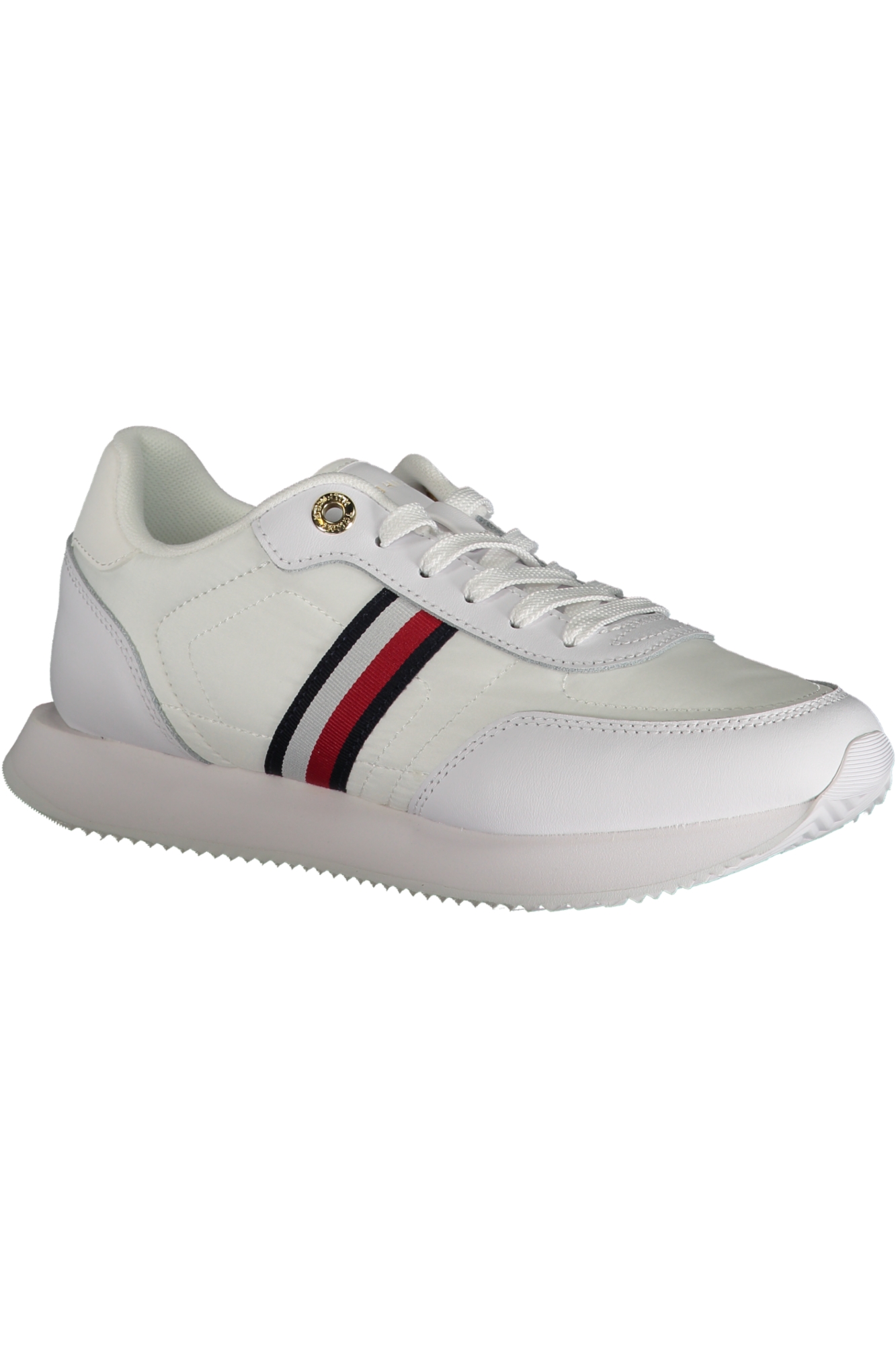 TOMMY HILFIGER WHITE WOMEN'S SPORTS SHOES TOMMY HILFIGER WHITE WOMEN'S SPORTS SHOES - Image 2