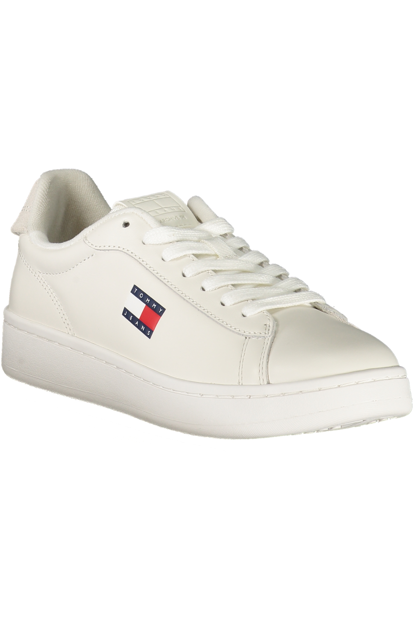 TOMMY HILFIGER WOMEN'S WHITE SPORTS SHOES TOMMY HILFIGER WOMEN'S WHITE SPORTS SHOES - Image 2