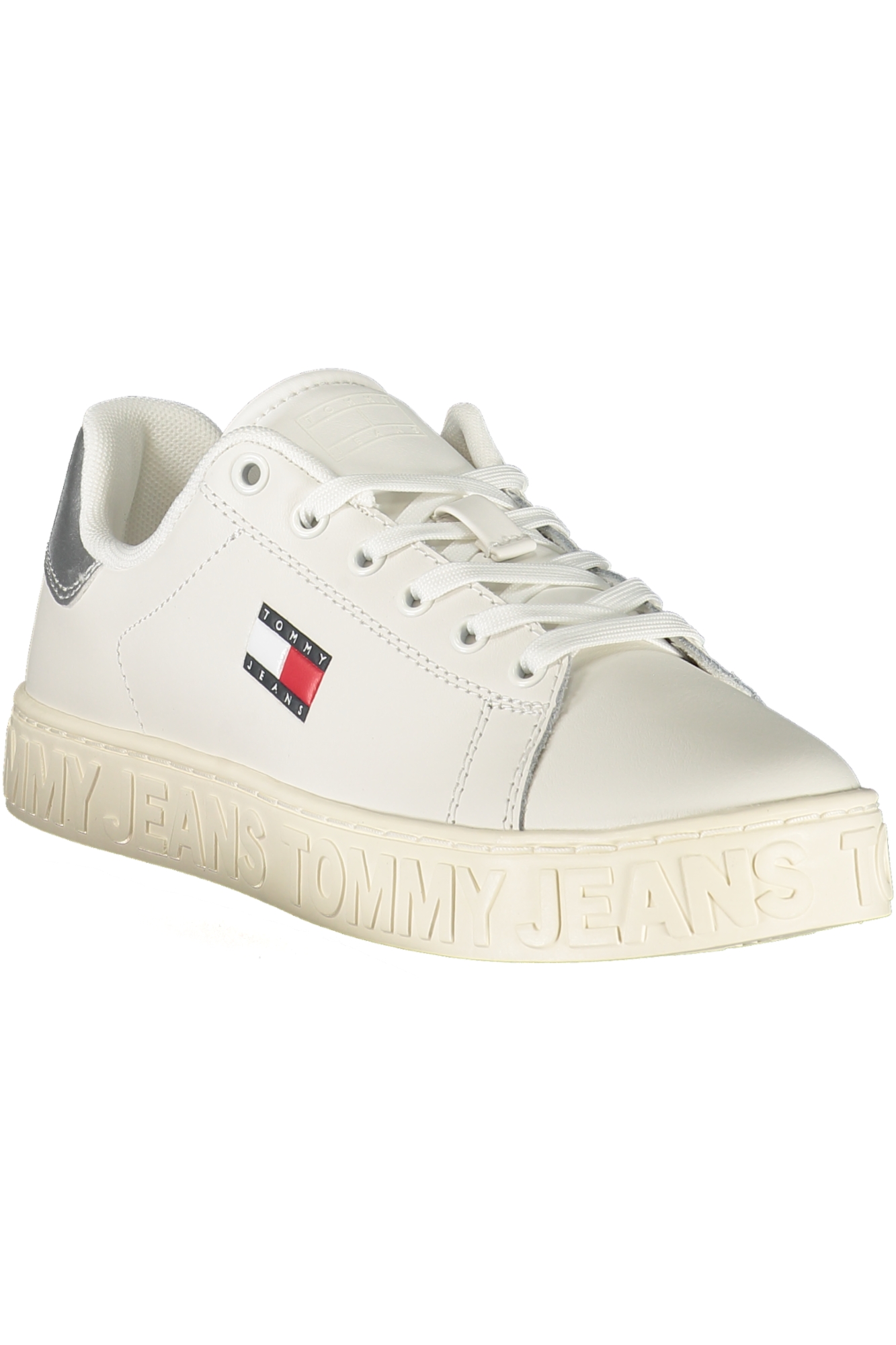 TOMMY HILFIGER WOMEN'S WHITE SPORTS SHOES TOMMY HILFIGER WOMEN'S WHITE SPORTS SHOES - Image 2
