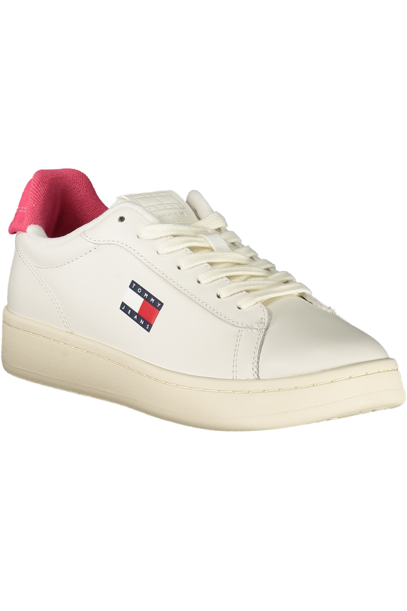 TOMMY HILFIGER WOMEN'S WHITE SPORTS SHOES TOMMY HILFIGER WOMEN'S WHITE SPORTS SHOES - Image 2
