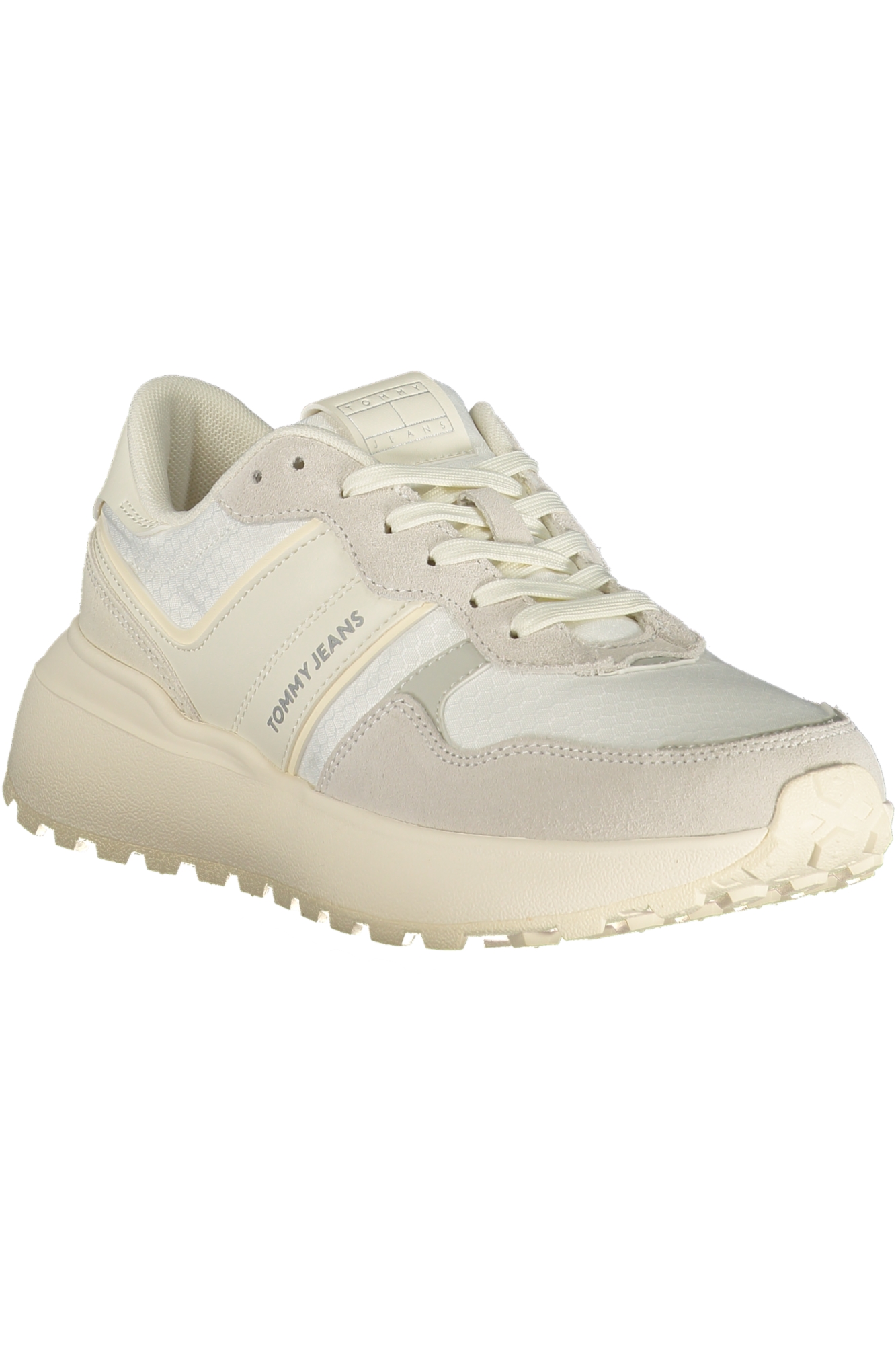 TOMMY HILFIGER WOMEN'S WHITE SPORTS SHOES TOMMY HILFIGER WOMEN'S WHITE SPORTS SHOES - Image 2