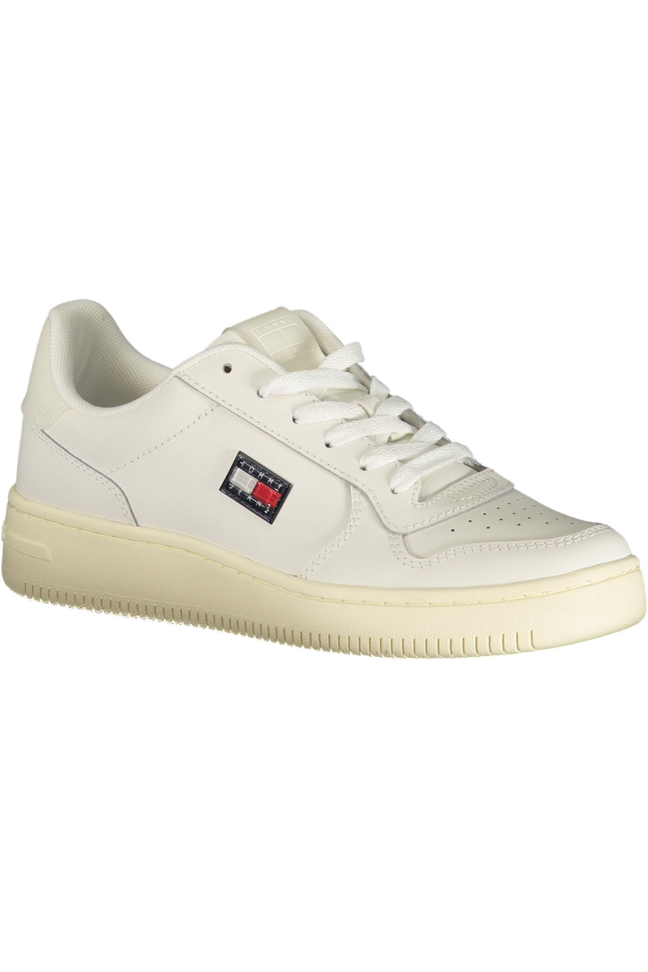 TOMMY HILFIGER WOMEN'S WHITE SPORTS SHOES TOMMY HILFIGER WOMEN'S WHITE SPORTS SHOES - Image 2