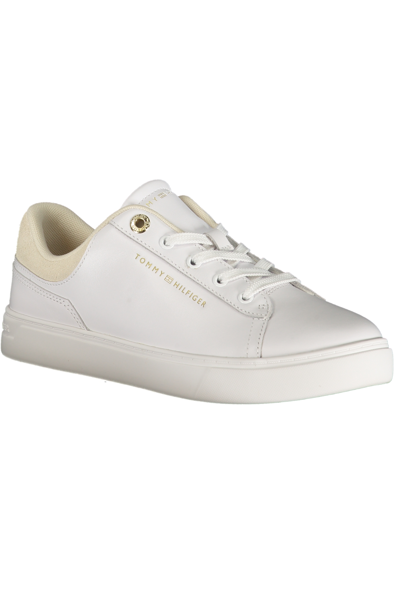 TOMMY HILFIGER WOMEN'S WHITE SPORTS SHOES TOMMY HILFIGER WOMEN'S WHITE SPORTS SHOES - Image 2