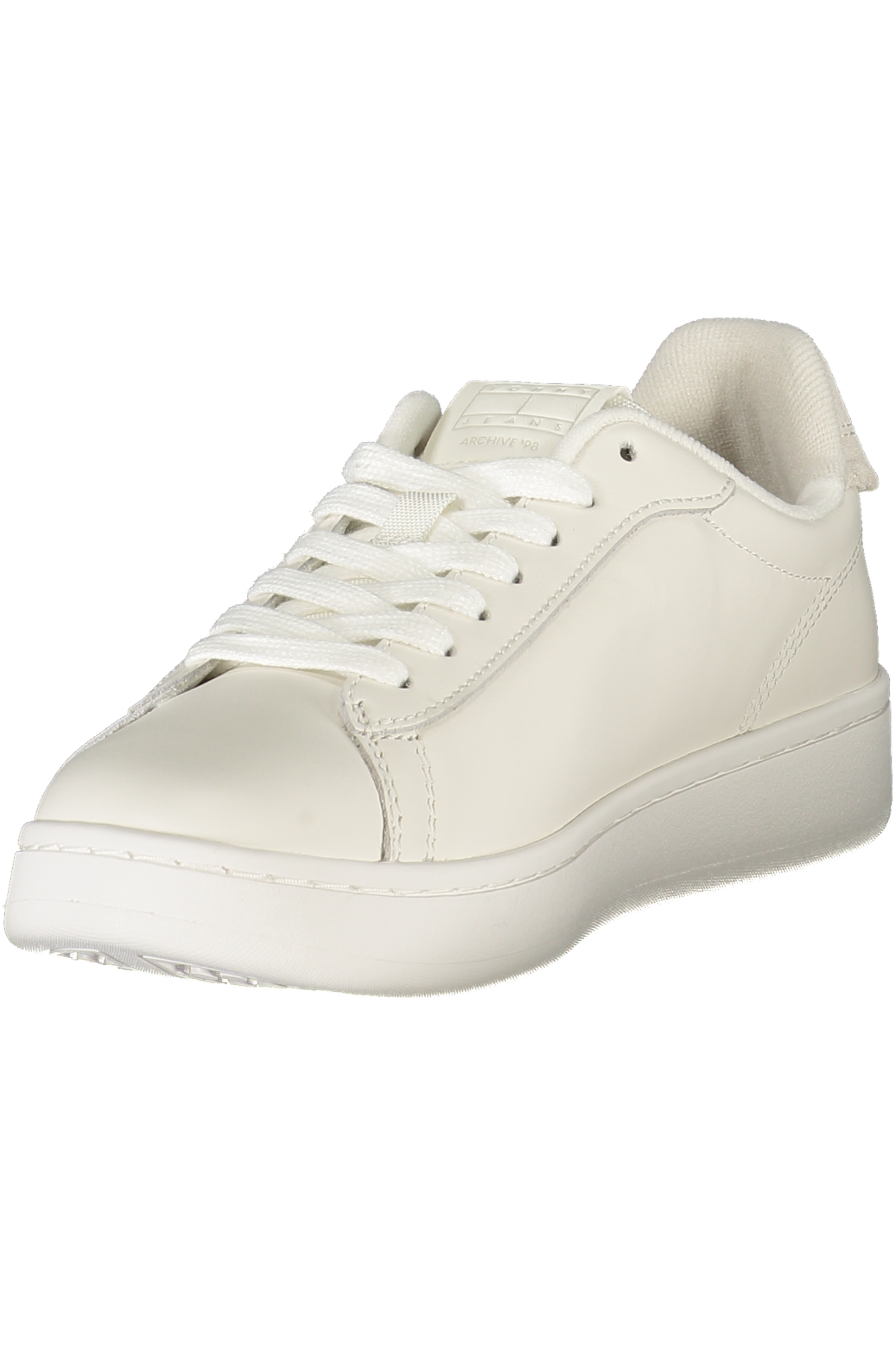 TOMMY HILFIGER WOMEN'S WHITE SPORTS SHOES TOMMY HILFIGER WOMEN'S WHITE SPORTS SHOES - Image 3