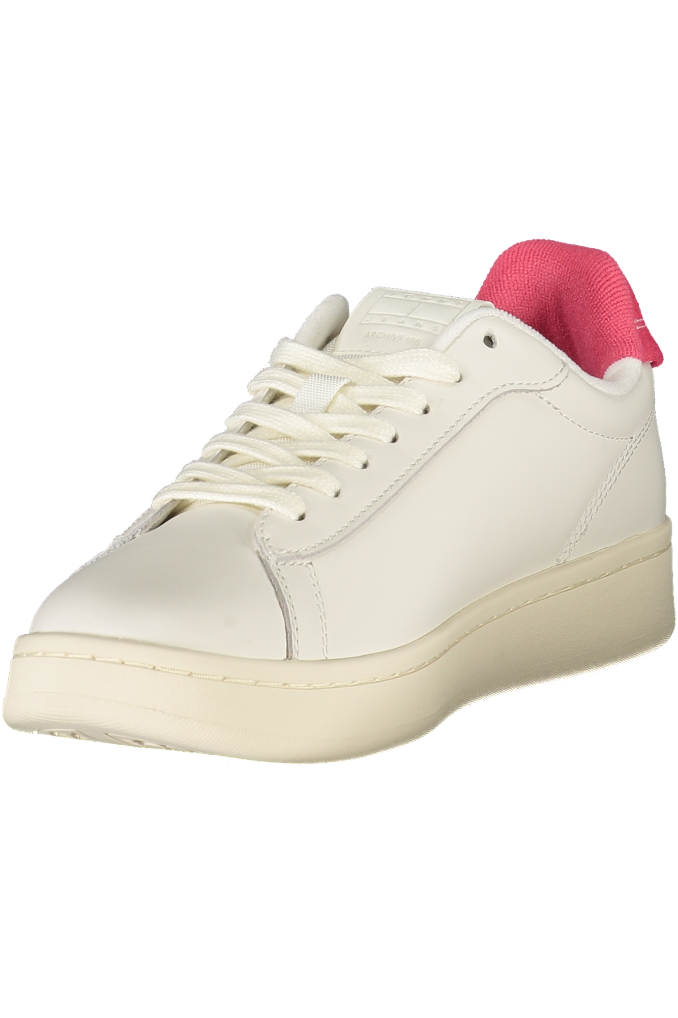 TOMMY HILFIGER WOMEN'S WHITE SPORTS SHOES TOMMY HILFIGER WOMEN'S WHITE SPORTS SHOES - Image 3