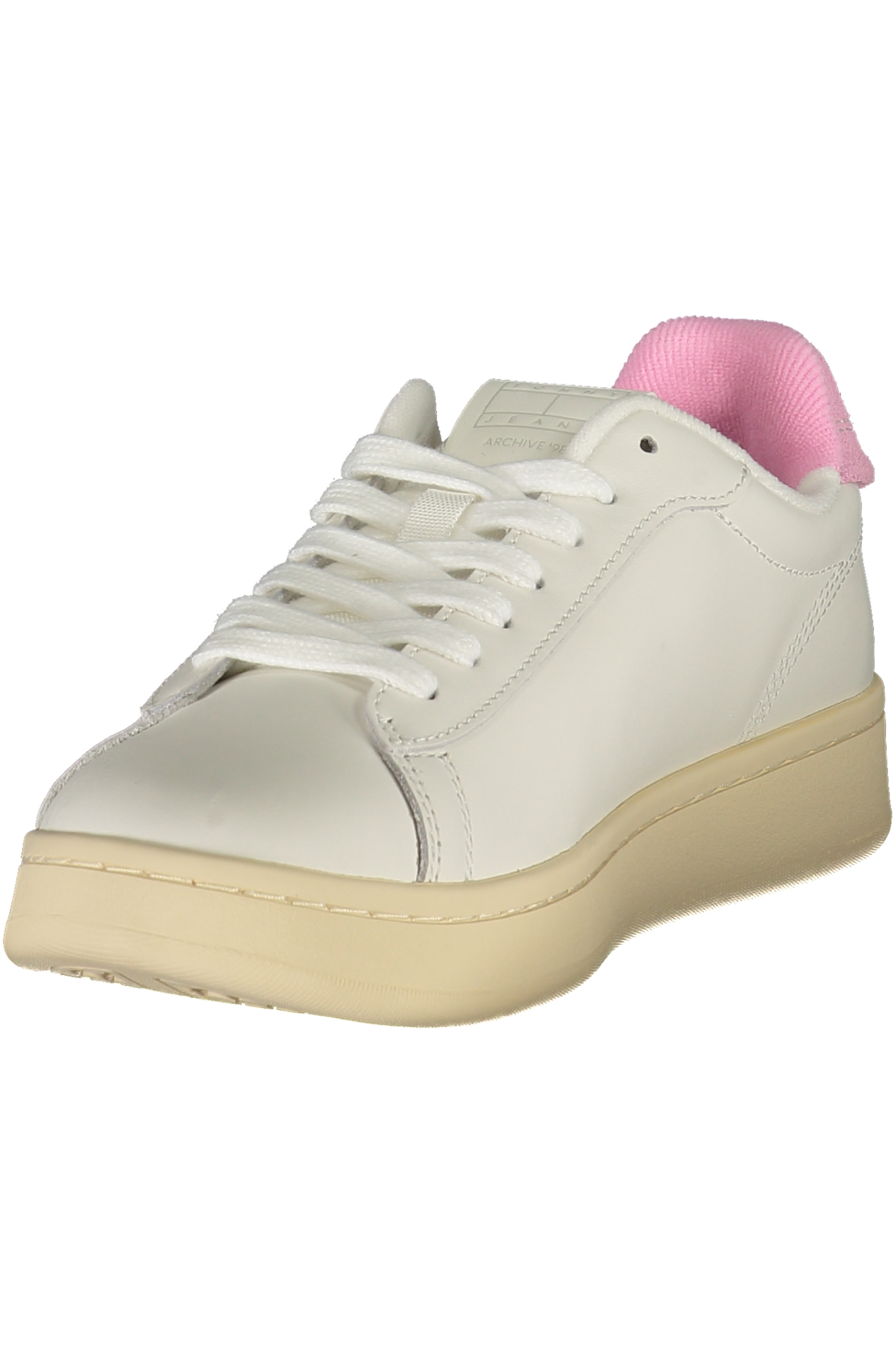 TOMMY HILFIGER WOMEN'S WHITE SPORTS SHOES TOMMY HILFIGER WOMEN'S WHITE SPORTS SHOES - Image 3