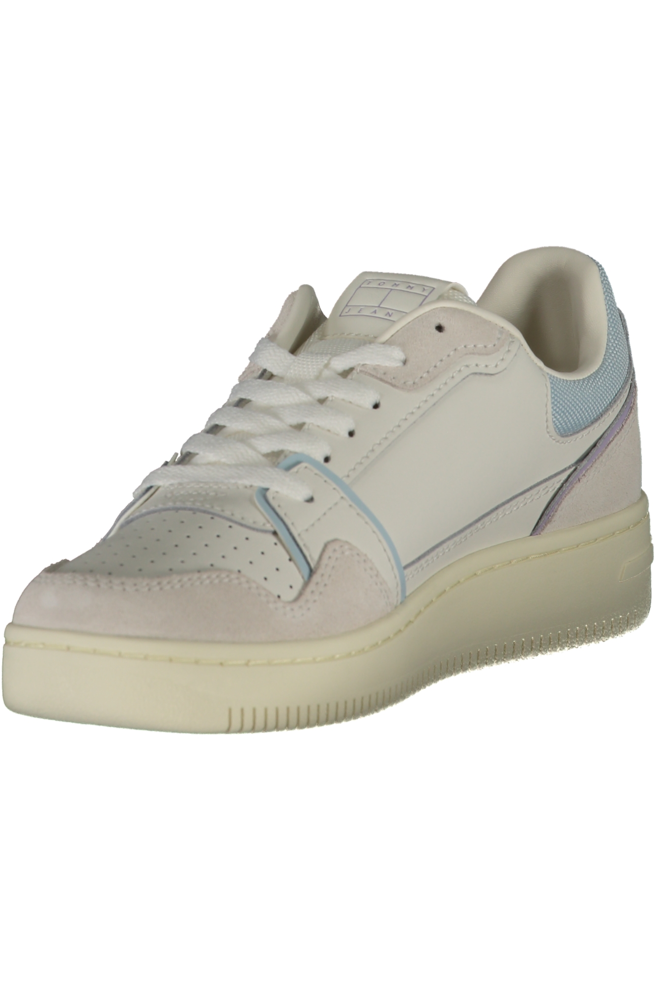 TOMMY HILFIGER WOMEN'S WHITE SPORTS SHOES TOMMY HILFIGER WOMEN'S WHITE SPORTS SHOES - Image 3