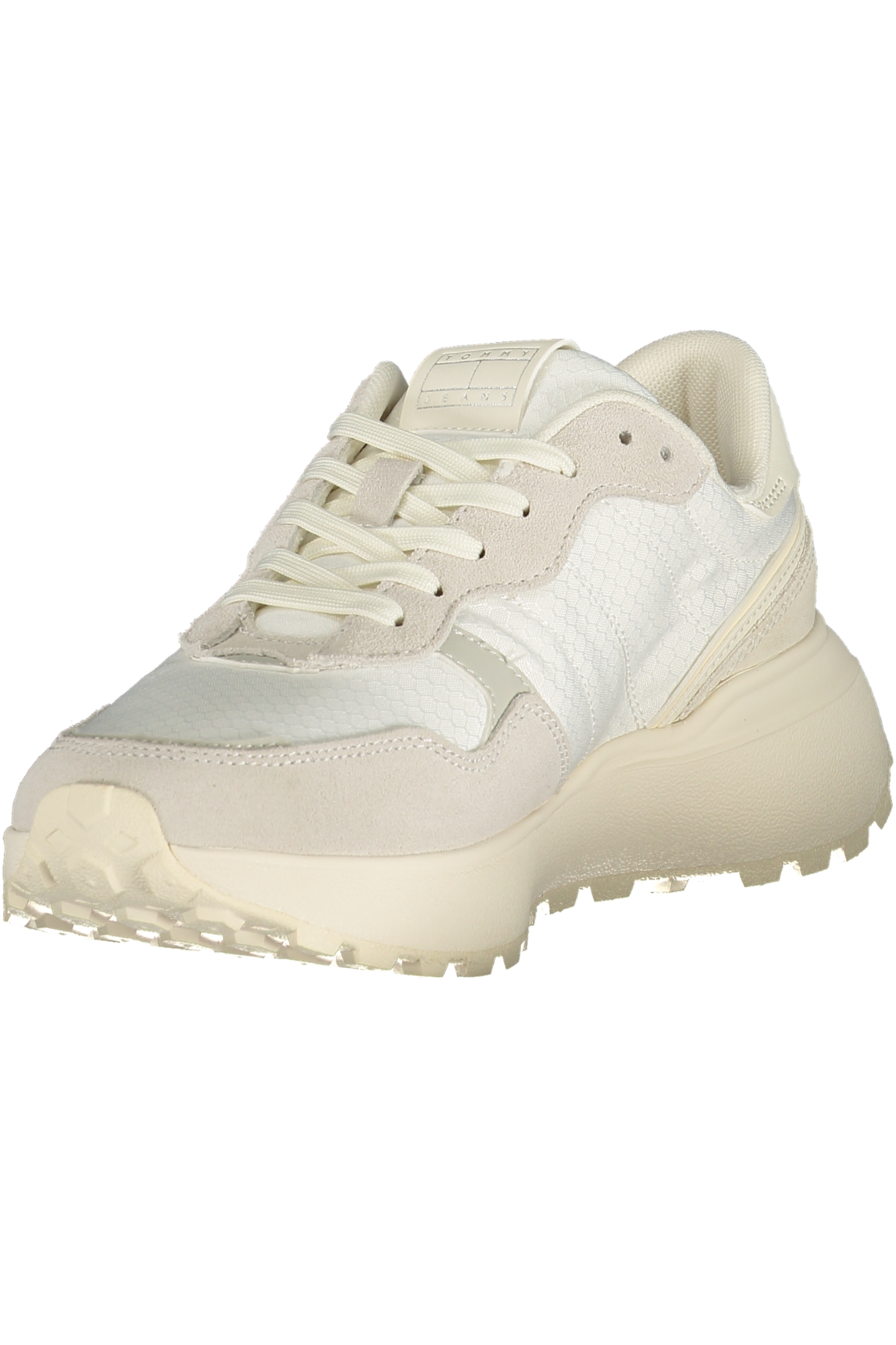 TOMMY HILFIGER WOMEN'S WHITE SPORTS SHOES TOMMY HILFIGER WOMEN'S WHITE SPORTS SHOES - Image 3