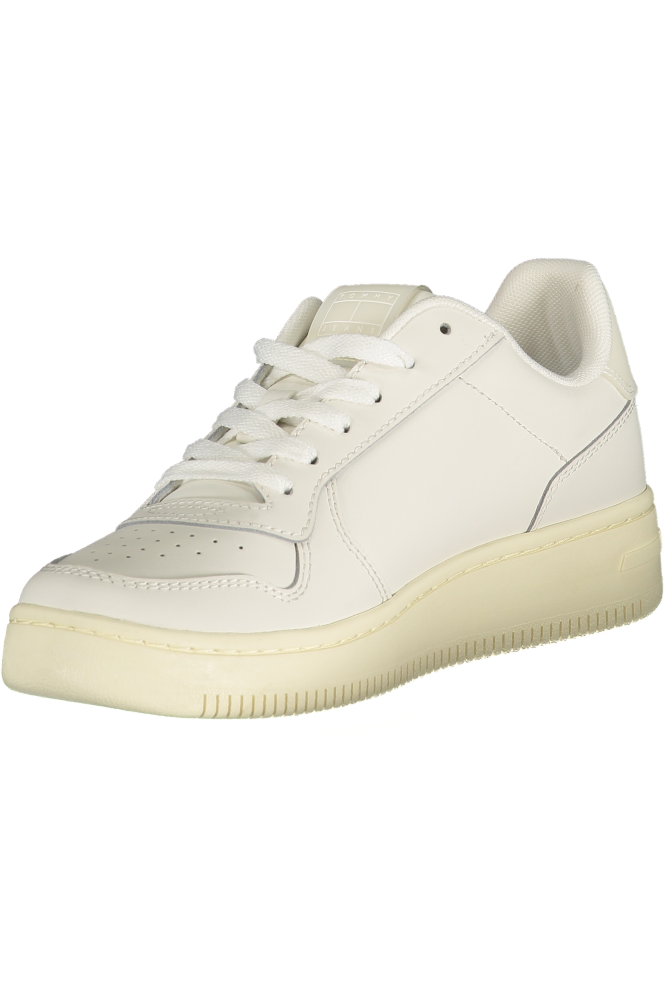 TOMMY HILFIGER WOMEN'S WHITE SPORTS SHOES TOMMY HILFIGER WOMEN'S WHITE SPORTS SHOES - Image 3