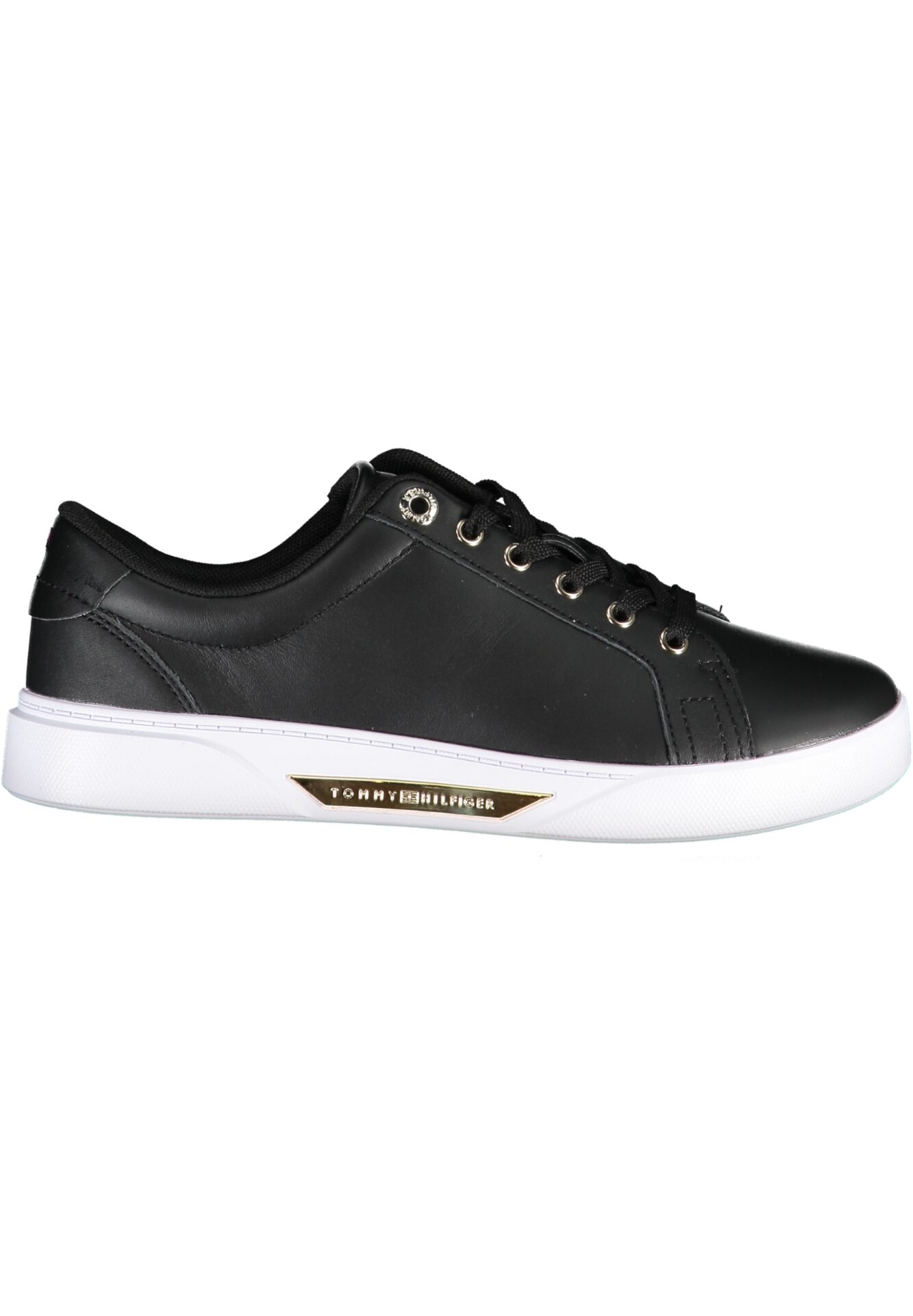 TOMMY HILFIGER BLACK WOMEN'S SPORTS SHOES
