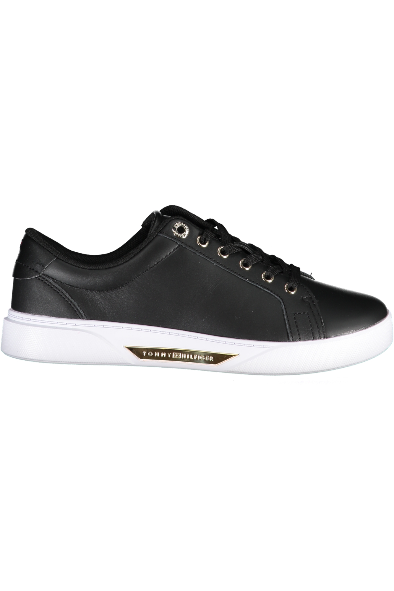 TOMMY HILFIGER juodi moteriški sportiniai batai TOMMY HILFIGER juodi moteriški sportiniai batai