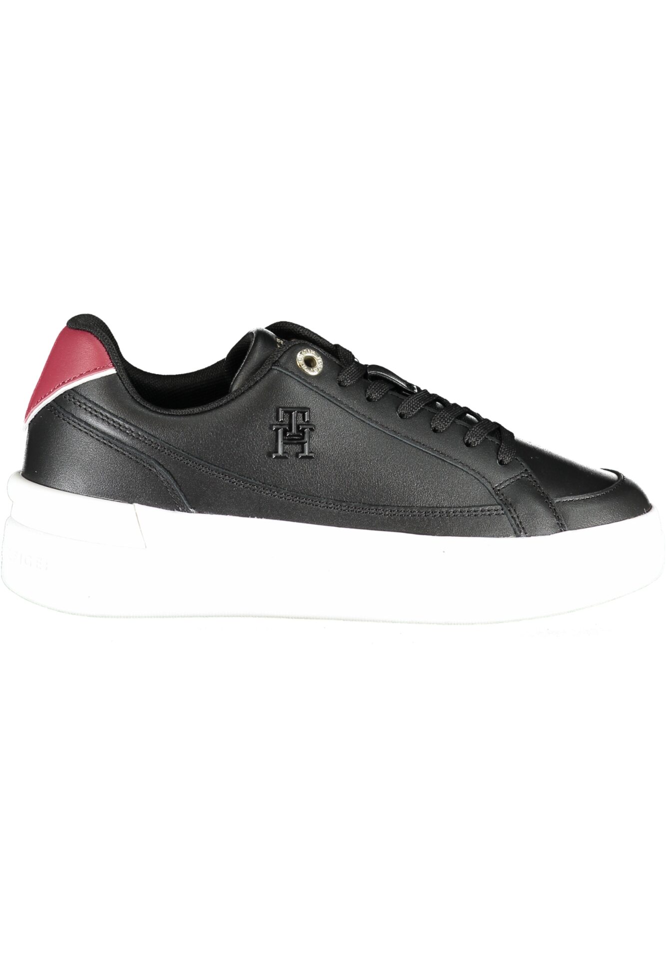 TOMMY HILFIGER BLACK WOMEN'S SPORTS SHOES