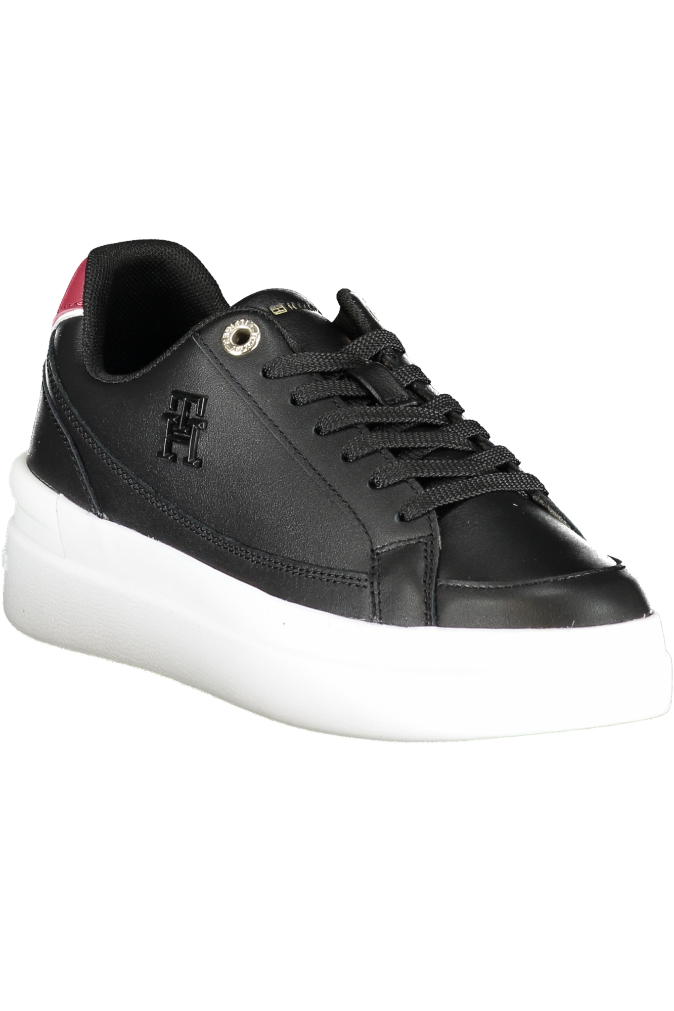 TOMMY HILFIGER BLACK WOMEN'S SPORTS SHOES TOMMY HILFIGER BLACK WOMEN'S SPORTS SHOES - Image 2