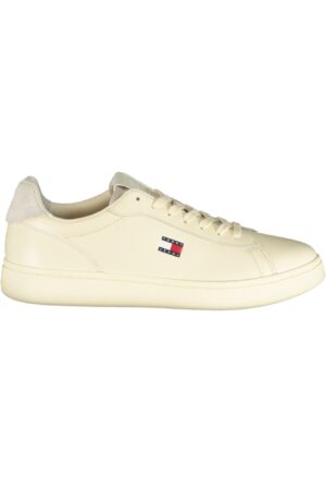 TOMMY HILFIGER MEN'S BEIGE SPORTS SHOES