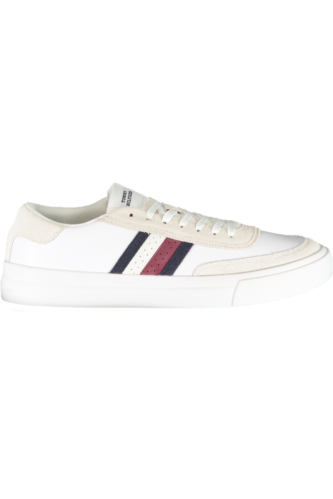 TOMMY HILFIGER balti vyriški sportiniai batai TOMMY HILFIGER balti vyriški sportiniai batai