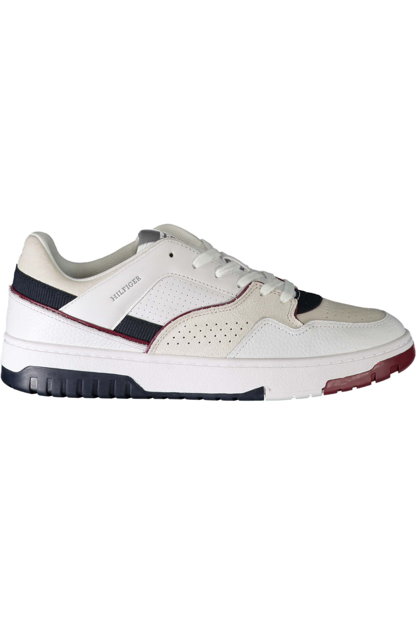TOMMY HILFIGER balti vyriški sportiniai batai TOMMY HILFIGER balti vyriški sportiniai batai