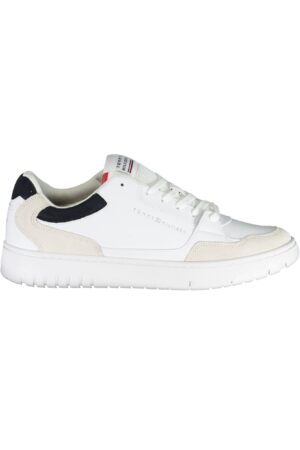 TOMMY HILFIGER MEN'S WHITE SPORTS SHOES