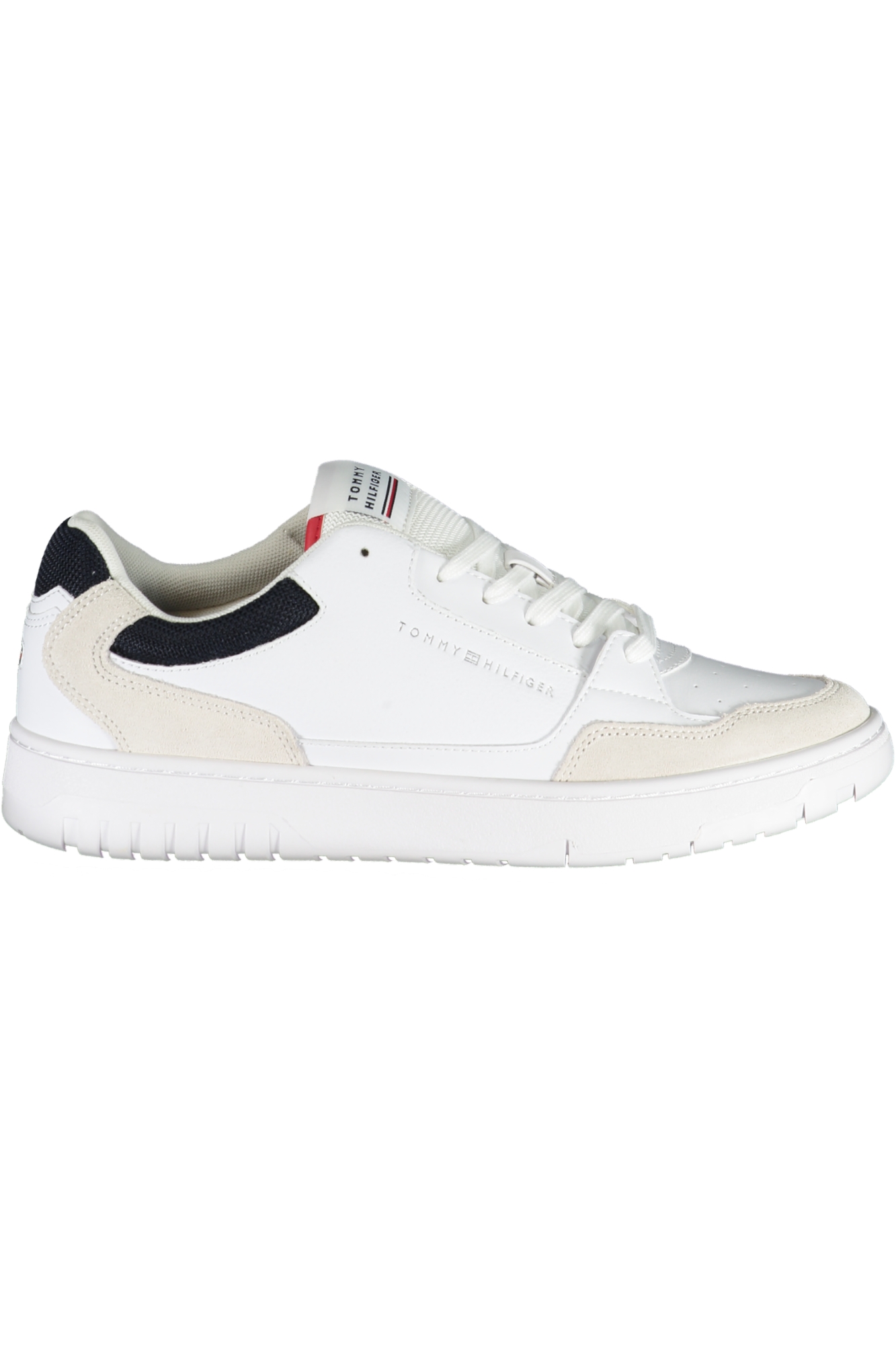 TOMMY HILFIGER balti vyriški sportiniai batai TOMMY HILFIGER balti vyriški sportiniai batai